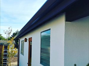 Black fascia with black custom smooth, Fullerton, CA